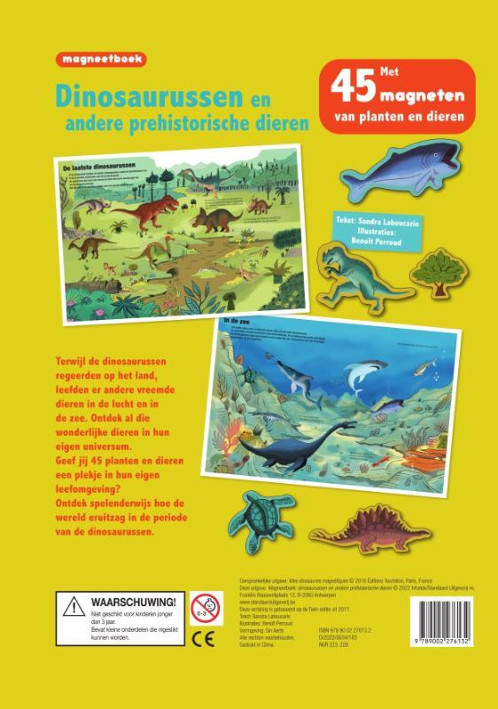 Magneetboek Dinosaurussen (en andere prehistorische dieren) 2