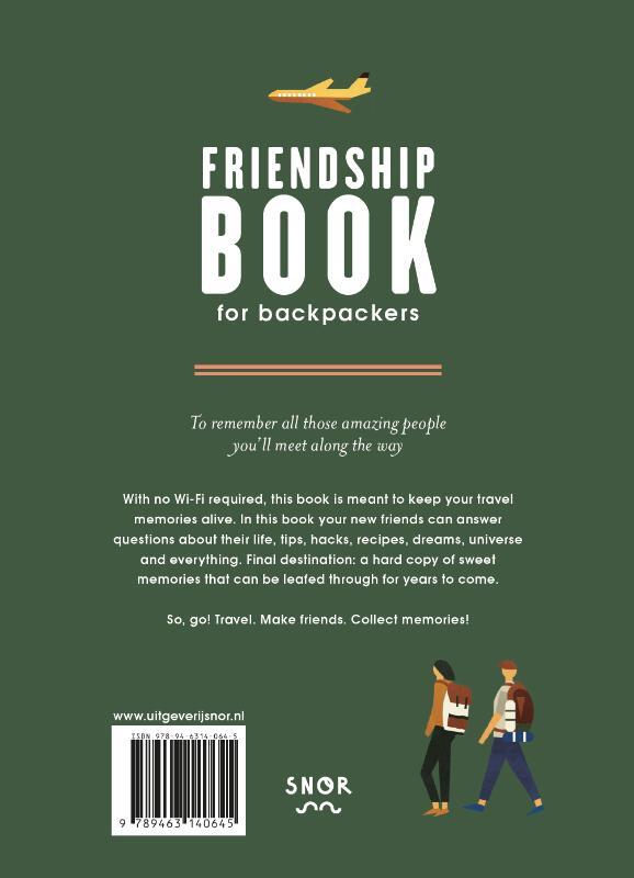 Friendship book for Backpackers 2