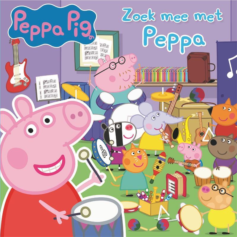 Omslag van boek: Zoek mee met Peppa