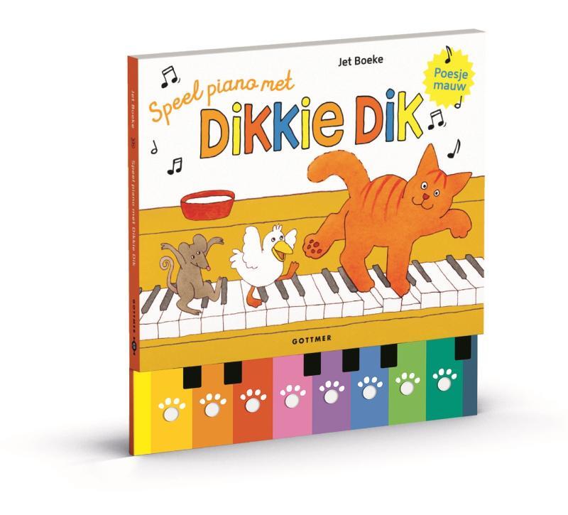 Omslag van boek: Speel piano met Dikkie Dik