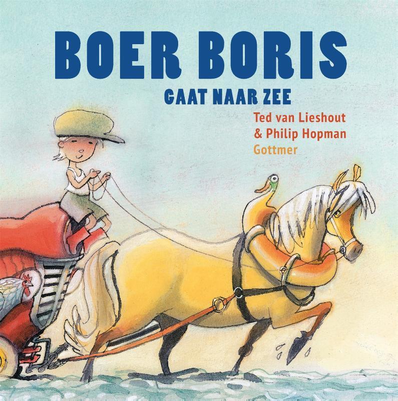 Omslag van boek: Boer Boris gaat naar zee