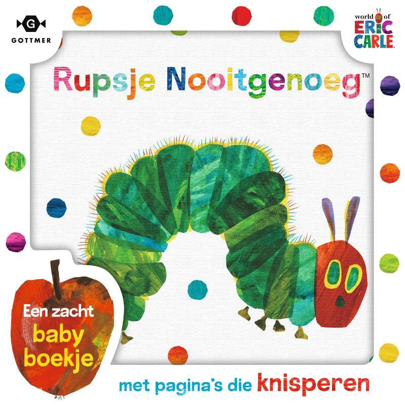 Omslag van boek: Rupsje Nooitgenoeg - Baby boekje