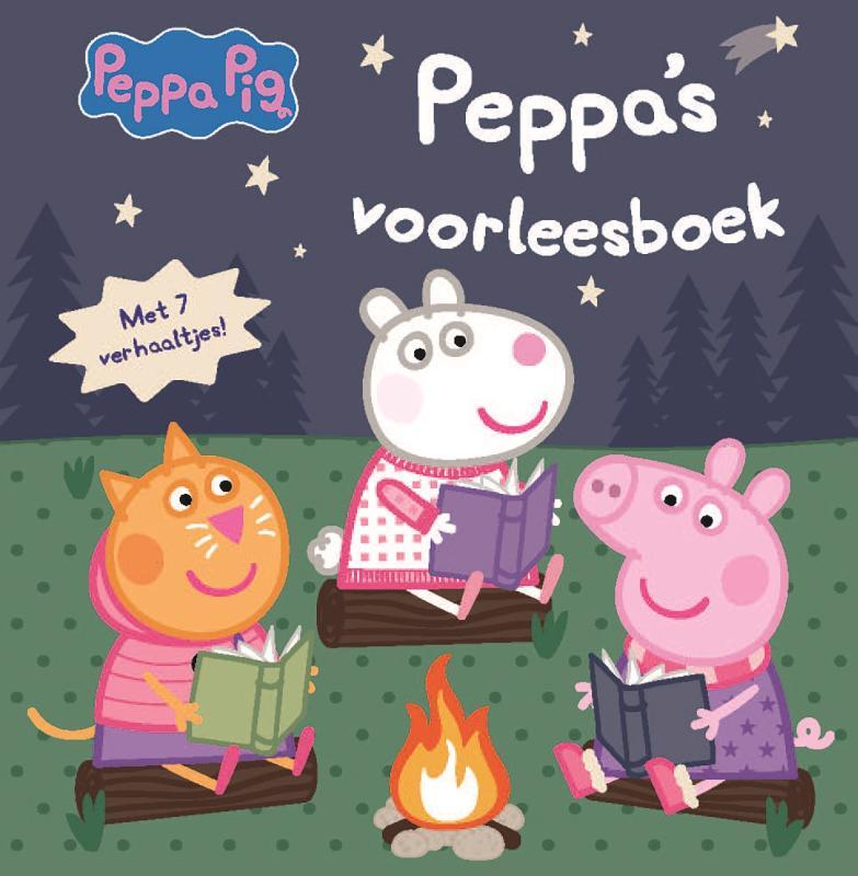 Omslag van boek: Peppa's voorleesboek