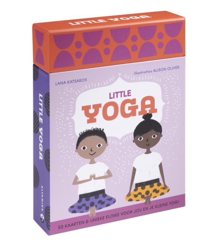 Omslag van boek: Little yoga - kaartenset