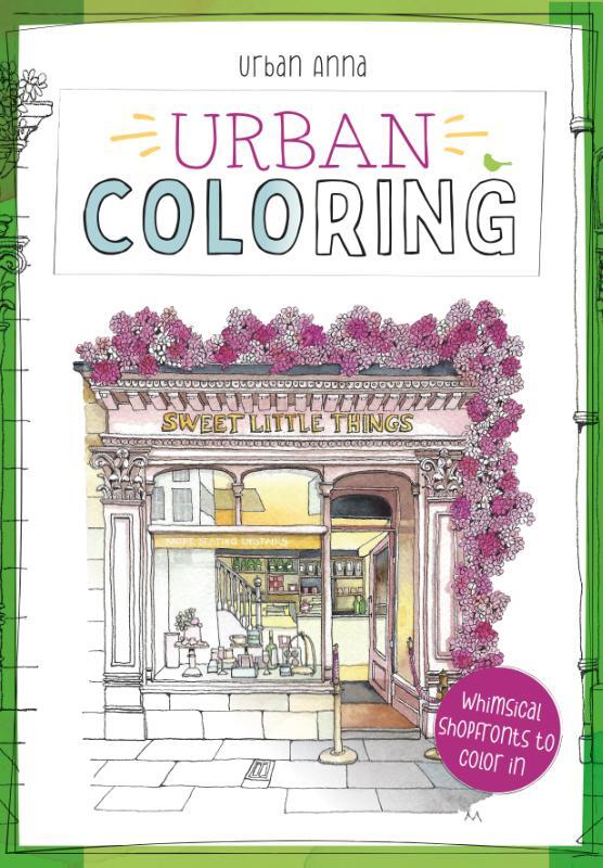 Omslag van boek: Urban coloring