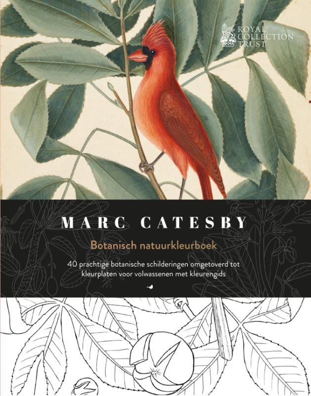 Omslag van boek: Marc Catesby Botanisch natuurkleurboek