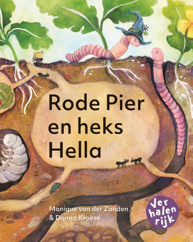 Omslag van boek: Rode pier en heks Hella / Hallo Worm!