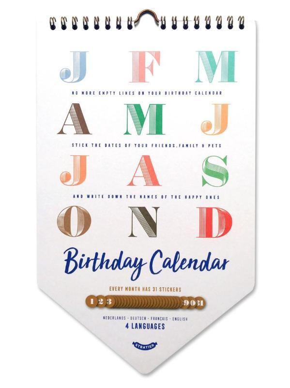 Omslag van boek: Birthday Calendar