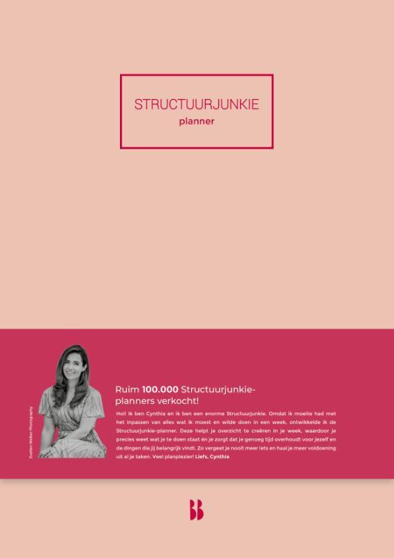 Omslag van boek: Structuurjunkie planner zonder datum (A4)