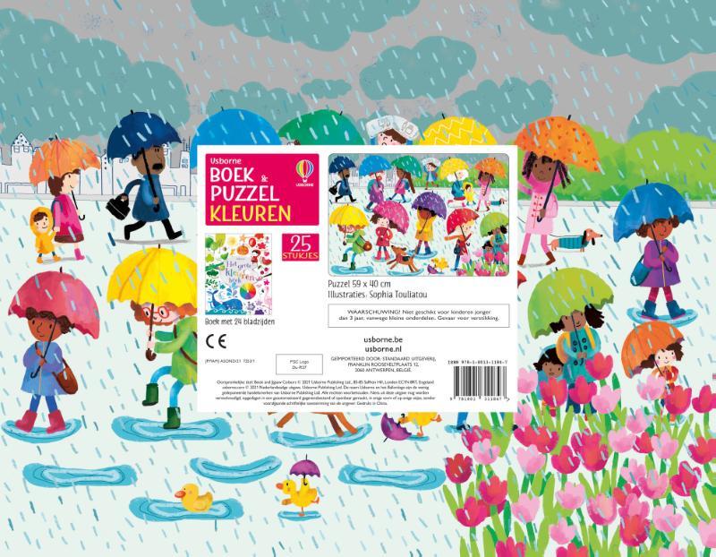 Boek & puzzel - Kleuren 2