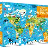 Boek & Puzzel - Dieren van de wereld 1