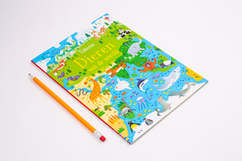 Boek & Puzzel - Dieren van de wereld 4