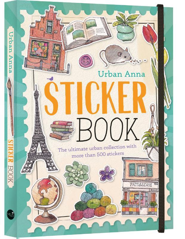 Omslag van boek: Urban Anna Sticker Book