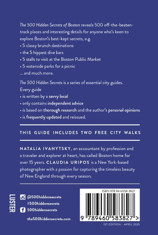 The 500 hidden secrets of Boston 2