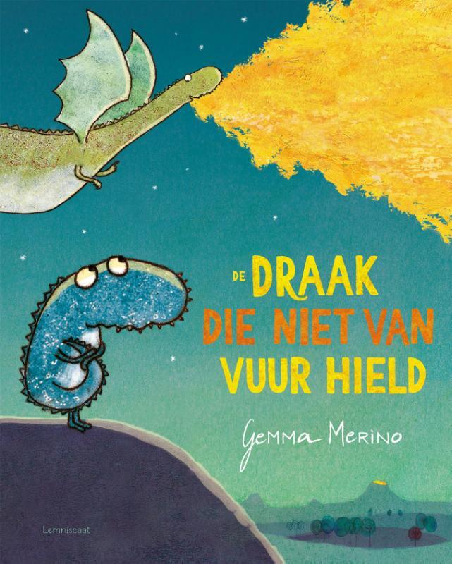 Omslag van boek: De draak die niet van vuur hield