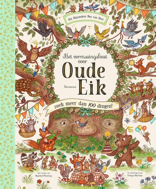 Omslag van boek: Het verrassingsfeest voor Oude Eik