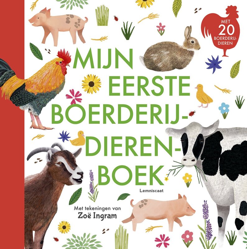 Omslag van boek: Mijn eerste boerderijdierenboek