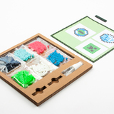 Minecraft Pixelart met waterparels 3