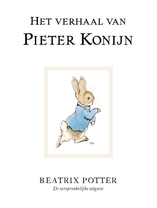 Omslag van boek: Het verhaal van Pieter Konijn