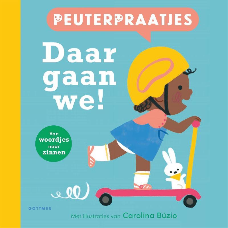 Omslag van boek: Daar gaan we!