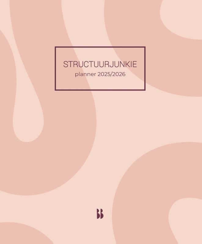 Omslag van boek: Structuurjunkie-planner 2025/2026