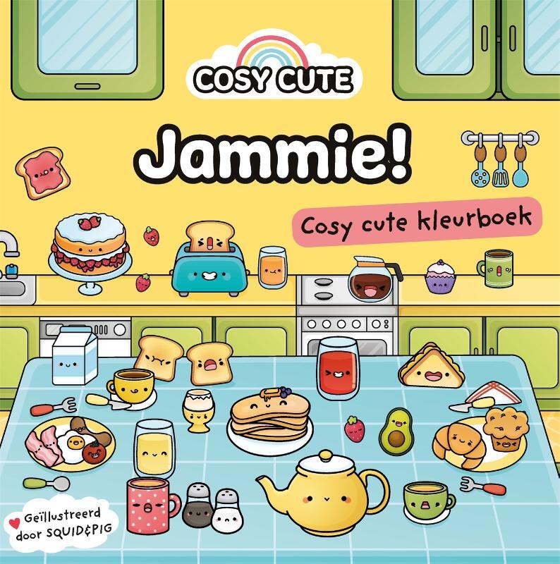 Omslag van boek: Jammie! kleurboek