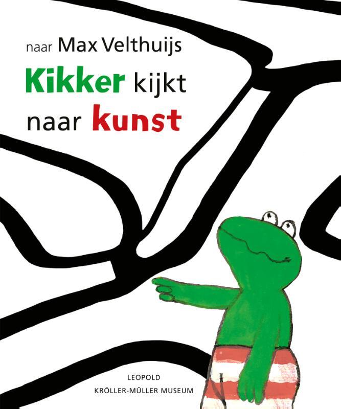 Omslag van boek: Kikker kijkt naar kunst