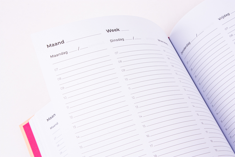Structuurjunkie planner zonder datum 4