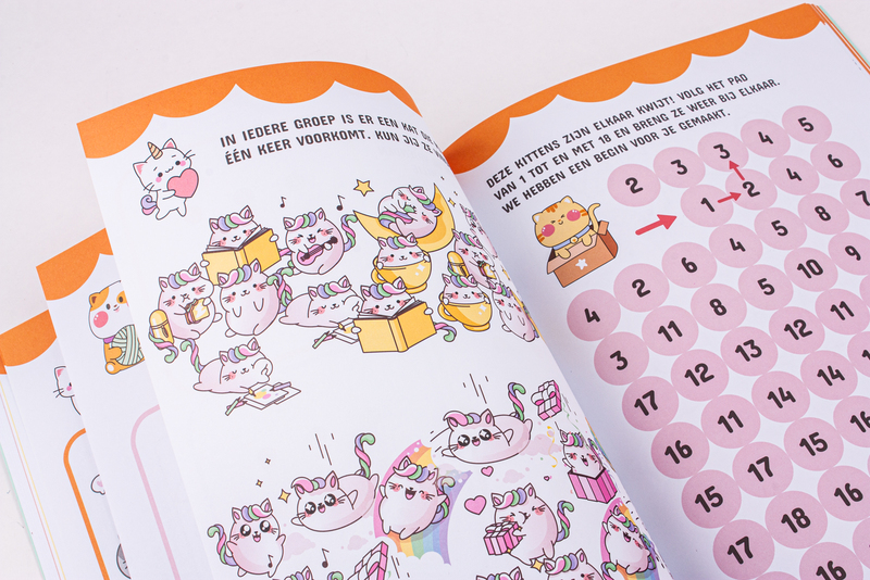 Kawaii kittens & friends activiteitenboek 5