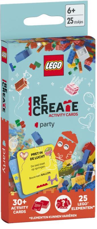 Omslag van boek: Lego ReCreate Activity Cards: Party