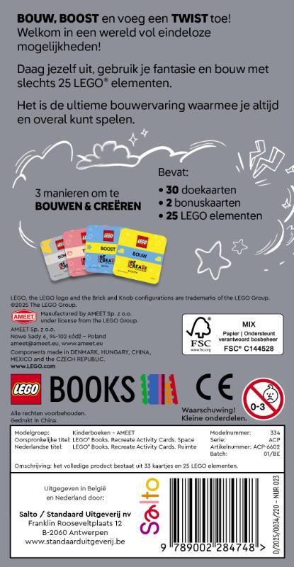 Lego ReCreate Activity Cards: Ruimte 2