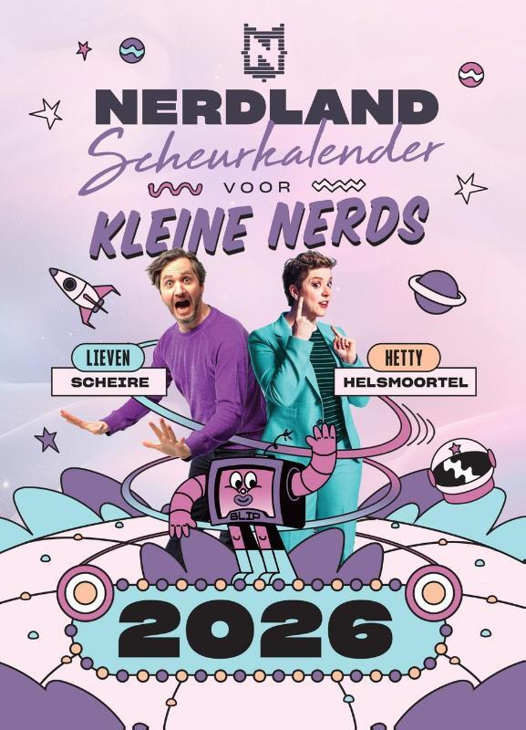 Omslag van boek: Scheurkalender voor Kleine Nerds 2026
