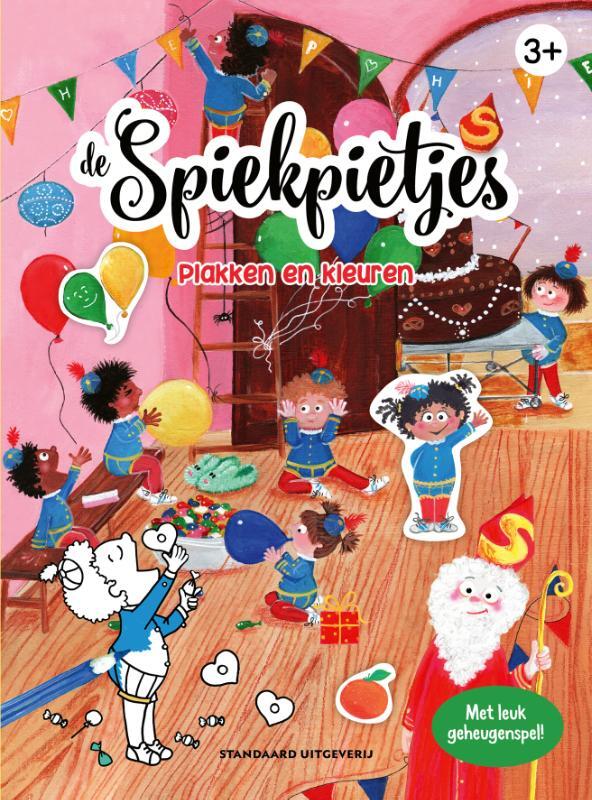 Omslag van boek: Spiekpietjes: Plakken en kleuren