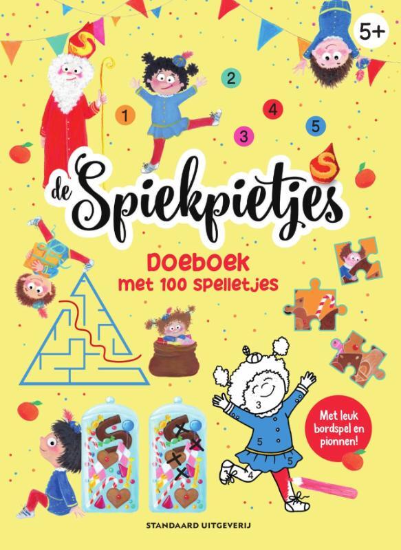 Omslag van boek: Doeboek met 100 spelletjes