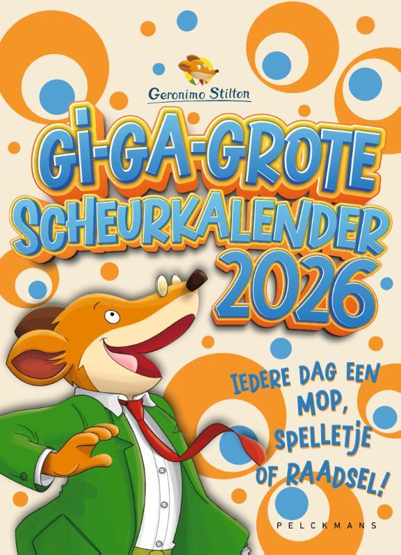 Omslag van boek: Gi-ga-grote scheurkalender 2026