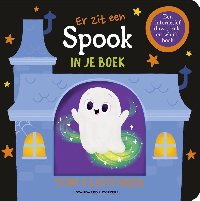 Omslag van boek: Er zit een spook in je boek