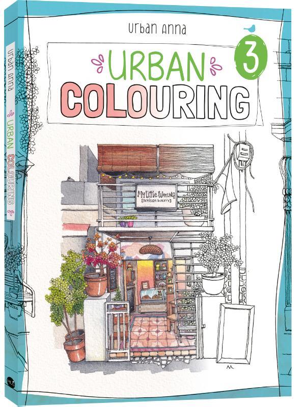 Omslag van boek: Urban Colouring 3