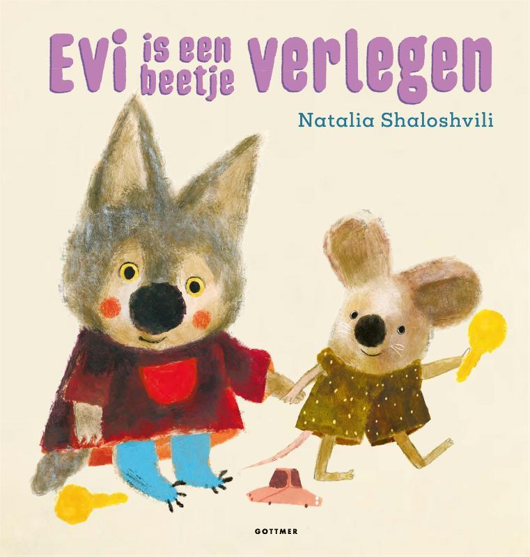 Omslag van boek: Evi is een beetje verlegen