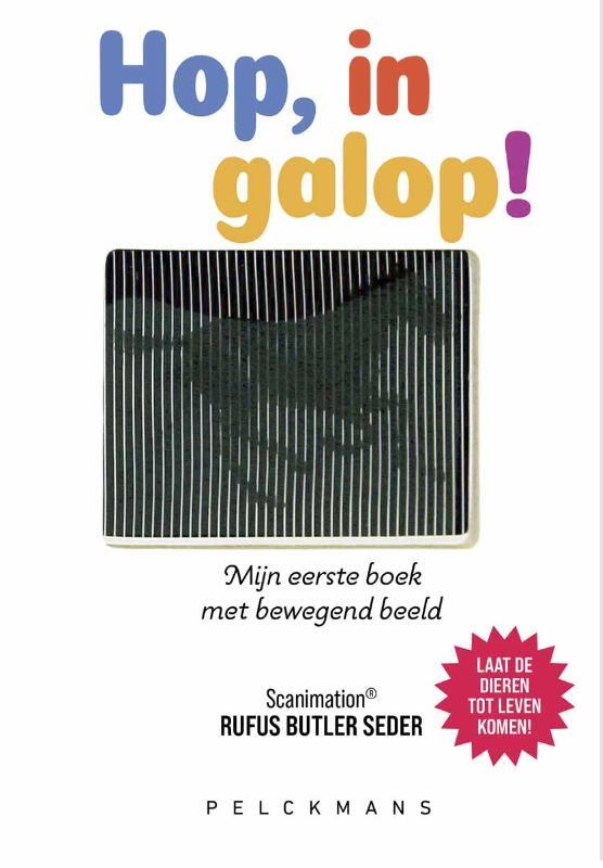 Omslag van boek: Hop, in galop!