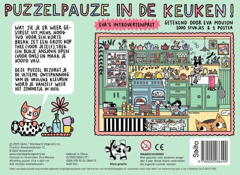 Eva's introvertenpret: Puzzelpauze in de keuken 2