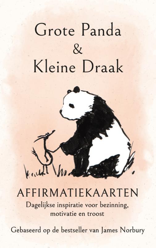 Omslag van boek: Grote Panda & Kleine Draak - affirmatiekaarten