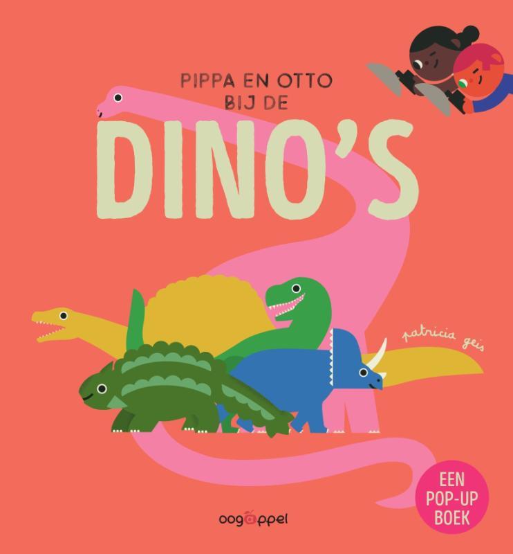Omslag van boek: Pippa en Otto bij de dino's