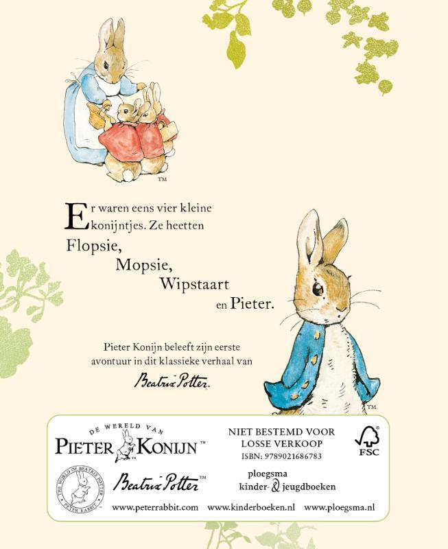 Pieter Konijn - Boek en knuffel 2