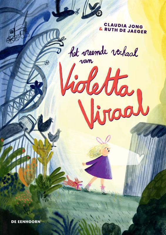Omslag van boek: Het vreemde verhaal van Violetta Viraal