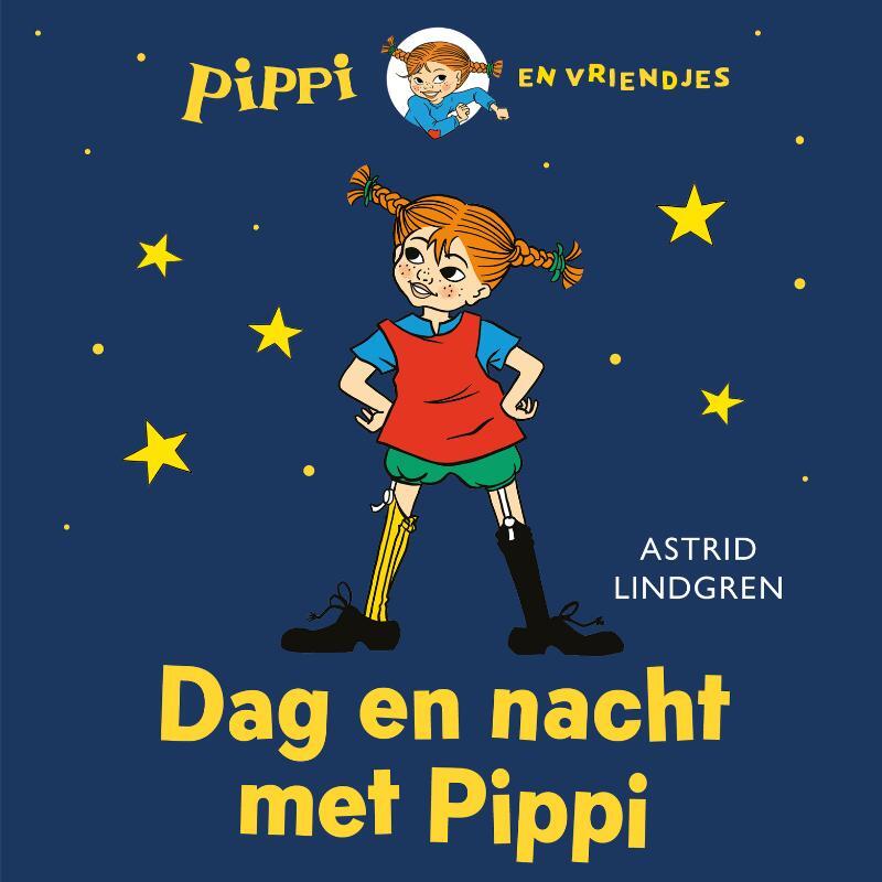 Omslag van boek: Dag en nacht met Pippi