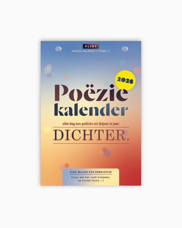 Omslag van boek: DICHTER. poëziekalender 2026