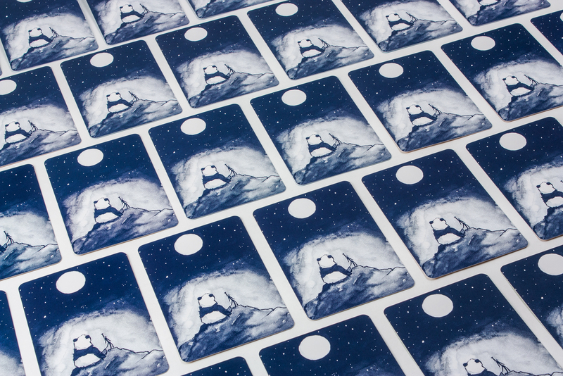 Grote Panda & Kleine Draak - affirmatiekaarten 4