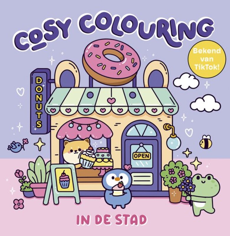 Omslag van boek: Cosy Colouring
