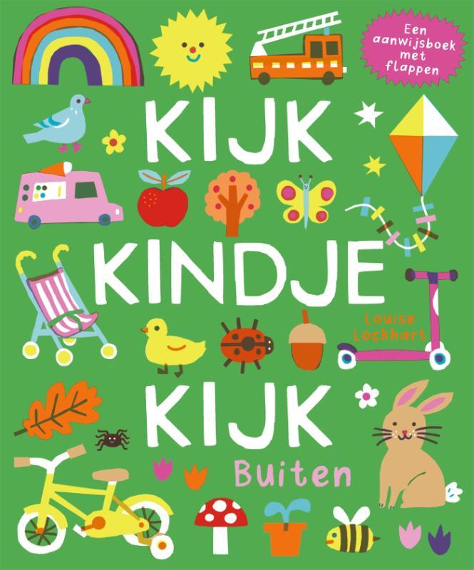 Omslag van boek: Kijk, kindje, kijk - Buiten
