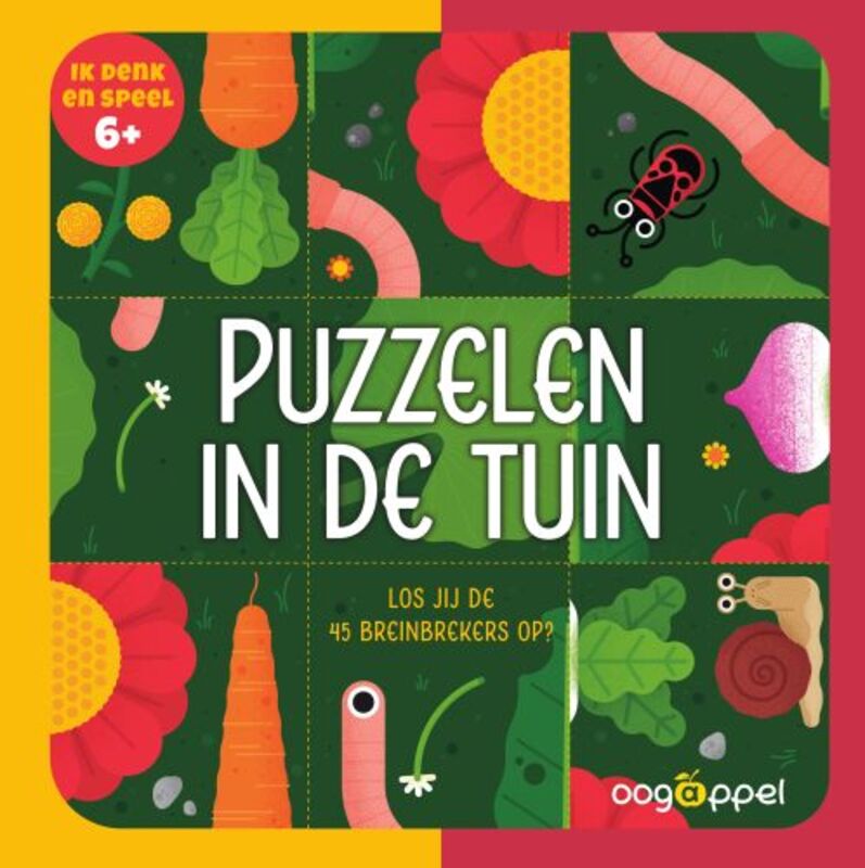 Omslag van boek: Puzzelen in de tuin